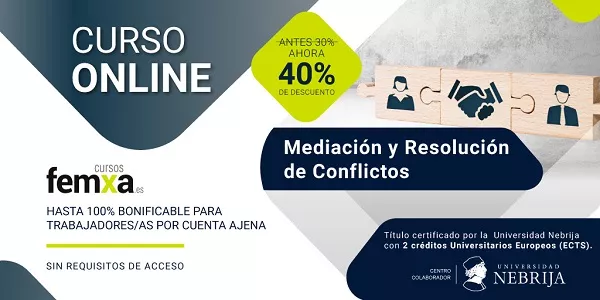 curso online de mediación y resolución de conflictos